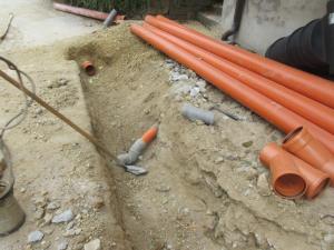 Urejanje Lorgerjeve ulice. 