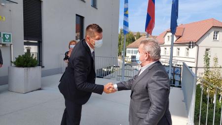 Matija Čakš in Andrej Vizjak 