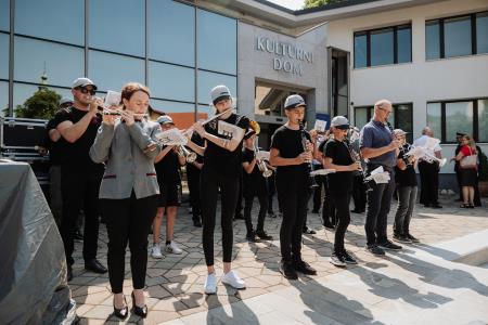 Društvo godbenikov Šmarje pri Jelšah. Foto: Matic Javornik