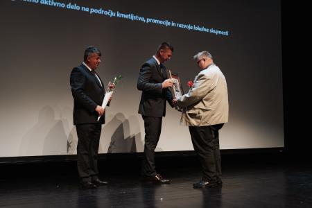 Prejemnik priznanja Jože Tratenšek. Foto: Matic Javornik