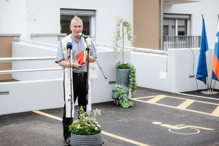 Damjan Ratajc je opravil blagoslov.