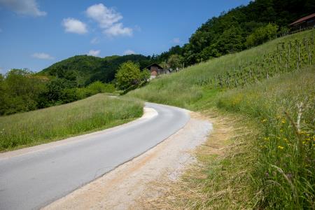 Cesta Sladka Gora-Dolga Gora