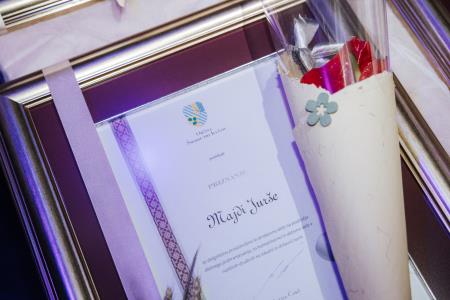 Občinsko priznanje. Foto: Matic Javornik