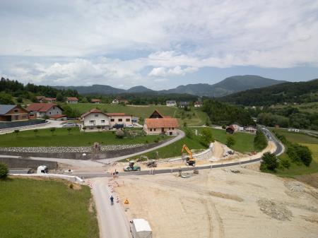 Preureditve križišča na Smehovem bregu in gradnja kolesarske povezave. 