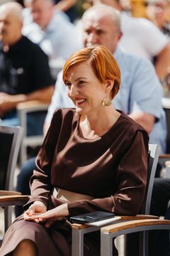 Ministrica za kulturo dr. Asta Vrečko.