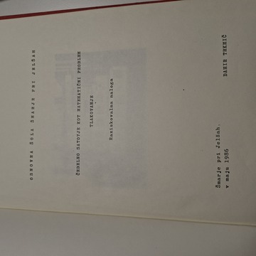 Prva raziskovalna naloga učenca šmarske šole pod mentorstvom mag. Karla Šmigoca.