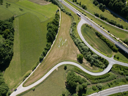 Območje čistilne naprave pred gradnjo, maja 2024