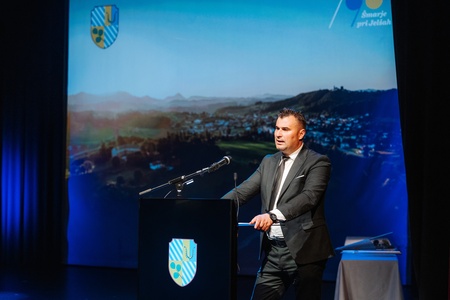 Mirko Nikolić je izpostavil dobro sodelovanje med občinama Šmarje pri Jelšah in Lopare. 